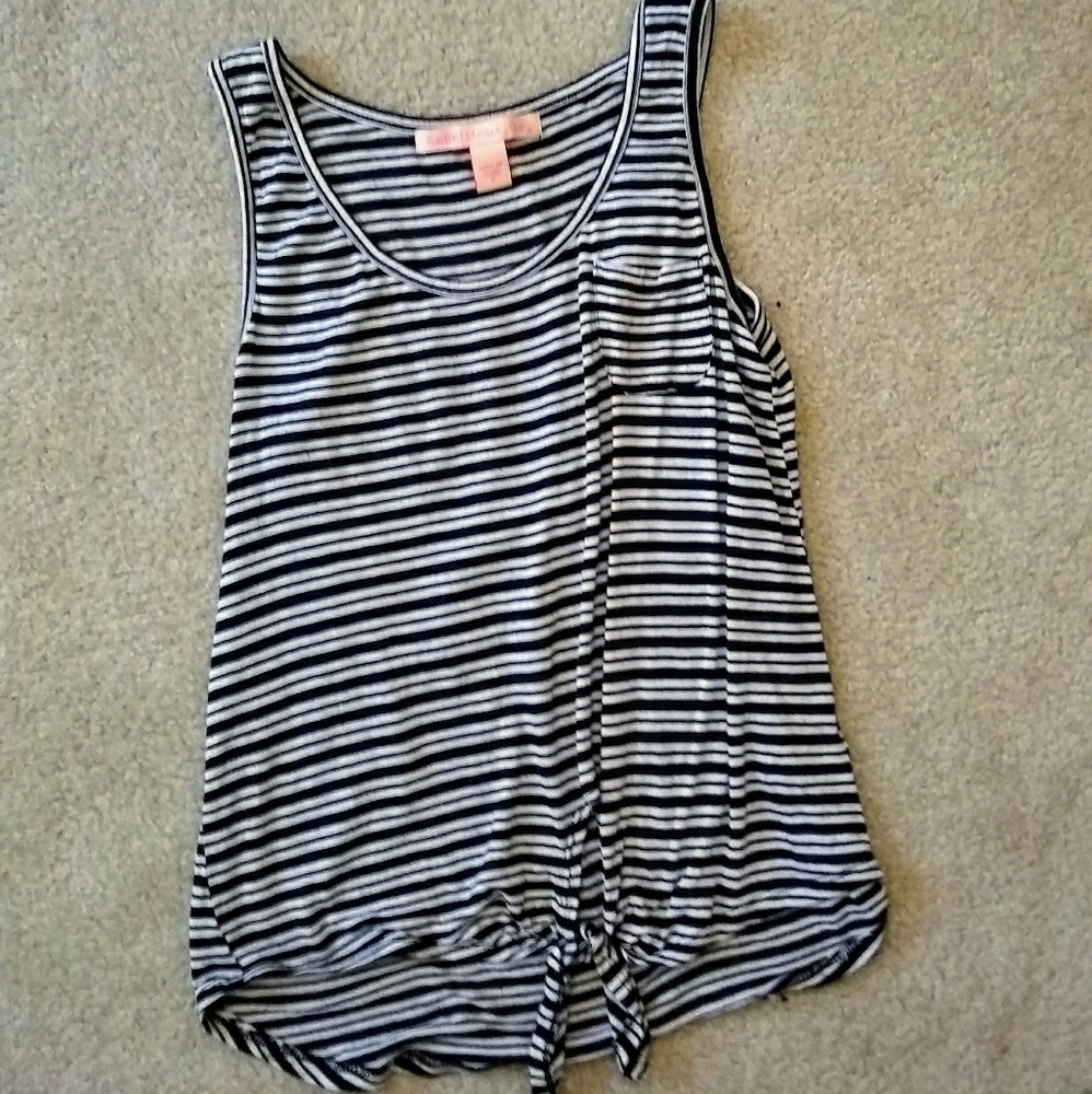stripped tank